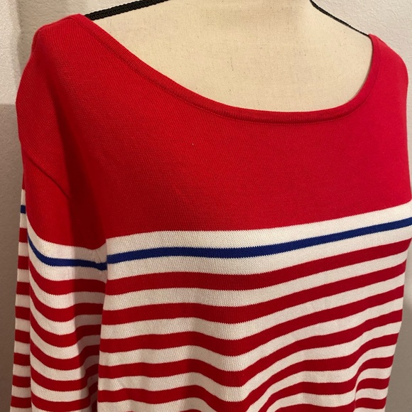 Red Striped Top - Picture 4 of 4
